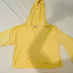 Summer yellow Michael Kors hoodie.